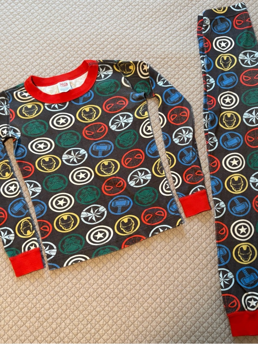 Hanna Andersson Marvel Long John Pajamas